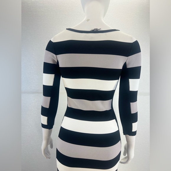 NWOT BCBG Max Azria Kendall Striped Bandage Dress SIZE SMALL - Picture 11 of 17